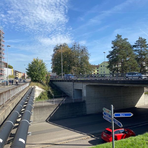 Strassensperrungen bremsen Verkehr in Sursee