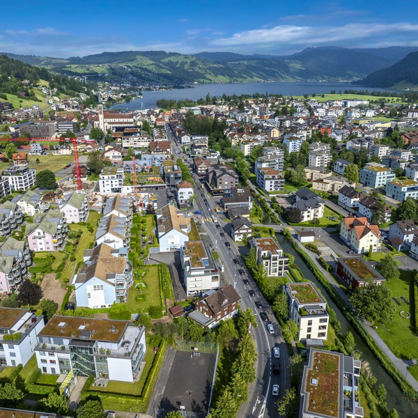 Unterägeris neue Ortsplanung tritt in Kraft
