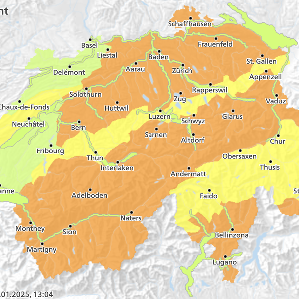 Bund warnt: Eisregen führt zu Rutschgefahr rund um Zug
