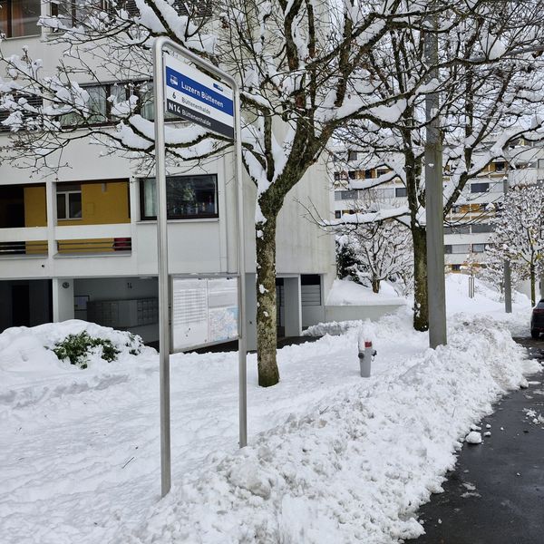 Luzern zügelt Bushaltestelle und enteignet dafür Private