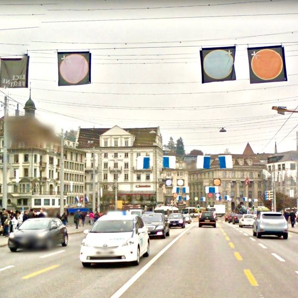 Autokolonnen kommen zurück in die Stadt Luzern