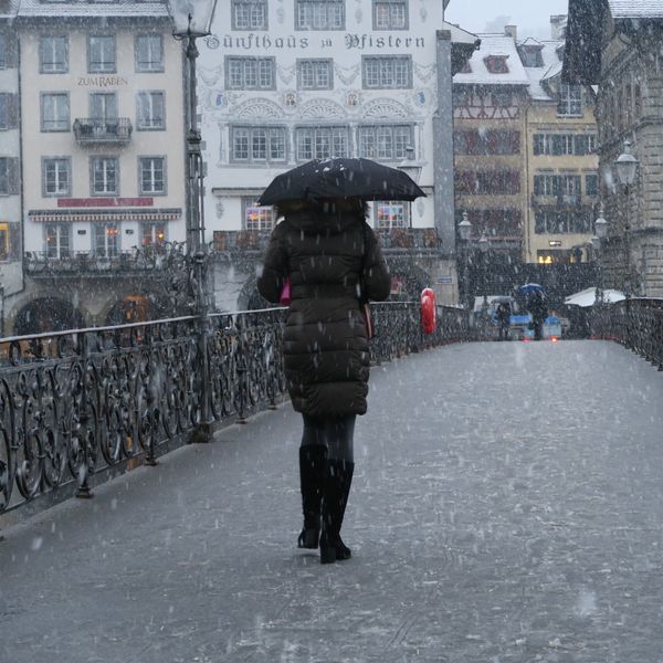 So schön verzaubert der erste Schnee der Saison Luzern