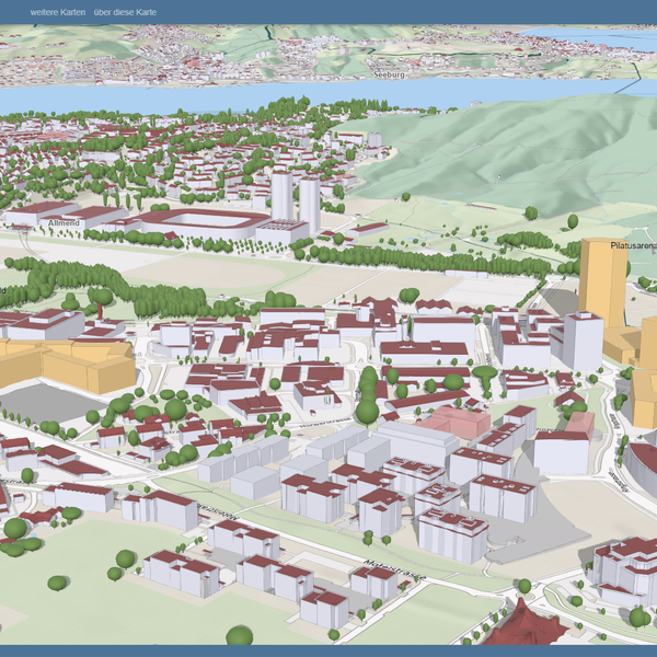 Luzerner 3D-Landschaftsmodell erhält US-Lorbeeren
