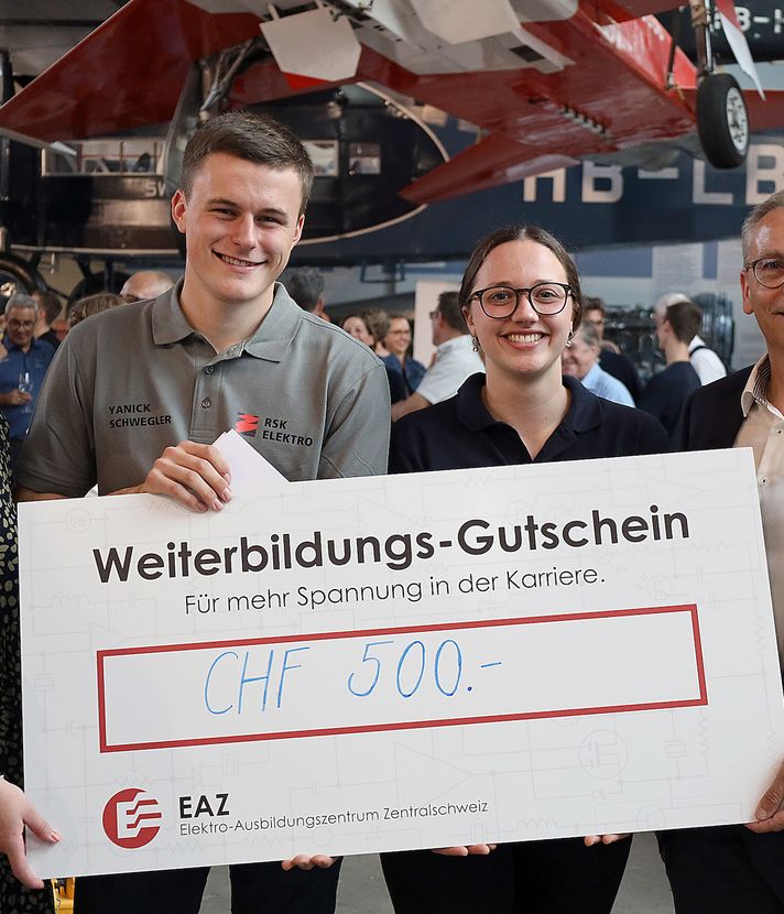 Duo gewinnt Regionalmeisterschaft der Elektroberufe