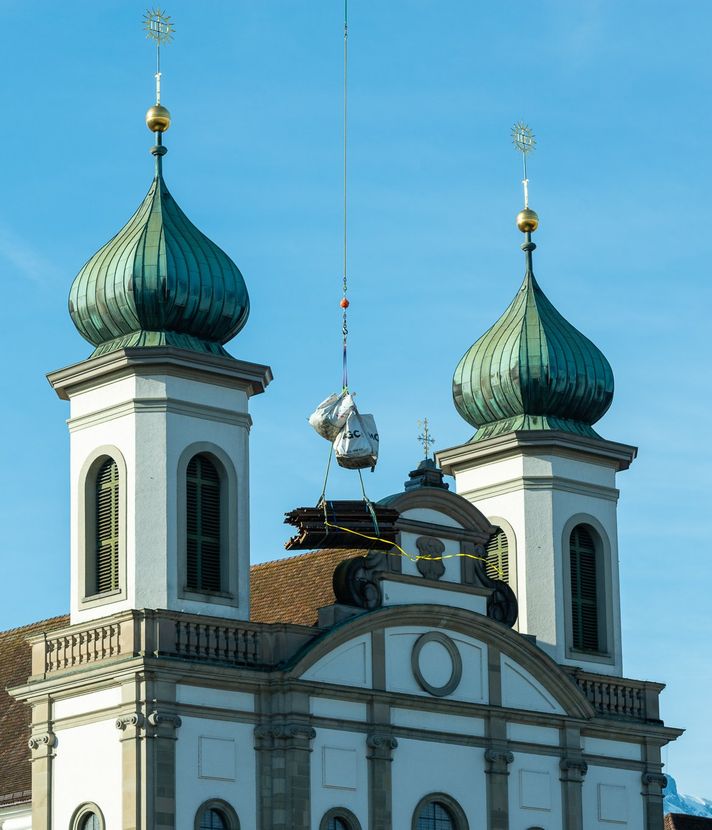 Nächster Helikopterflug in der Altstadt Luzern steht an