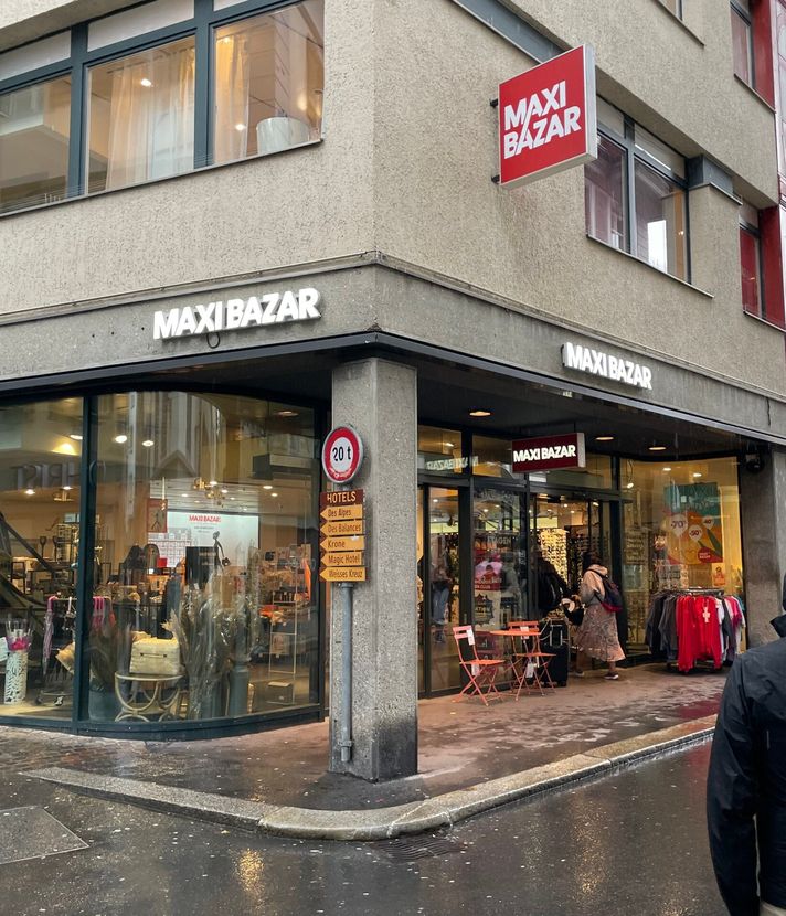 Maxi Bazar schliesst bald Filiale an Luzerner Kramgasse