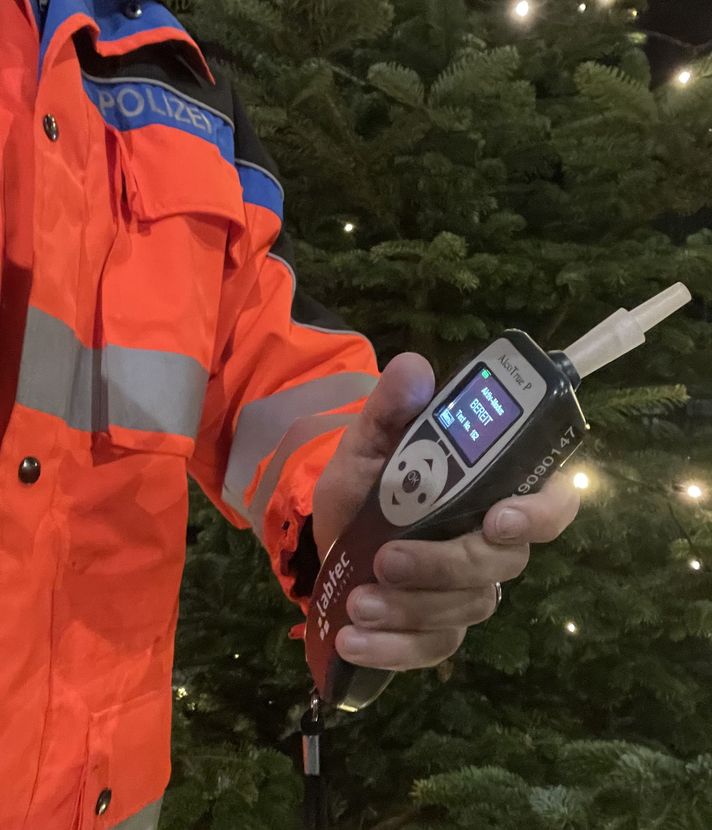 Bechern im Advent – Polizei stoppt mehrere Blaufahrer