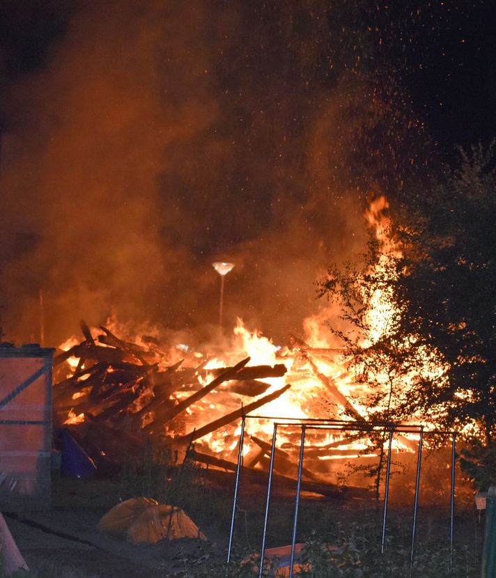 Darum brannte in Reiden ein Holzspycher nieder