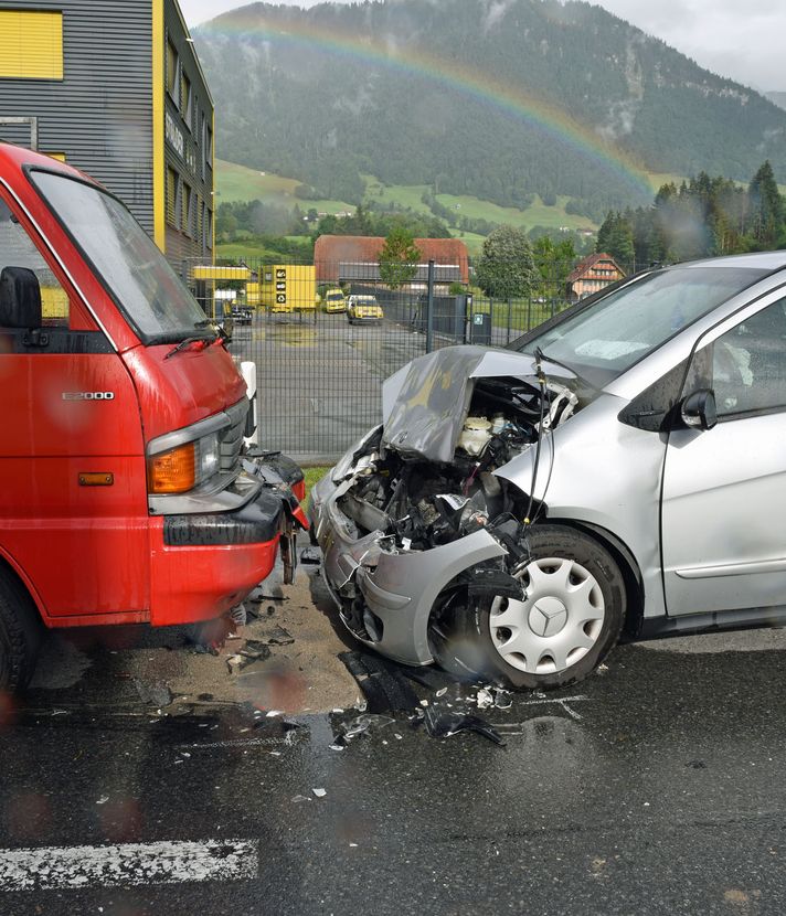Frontalkollision in Schüpfheim