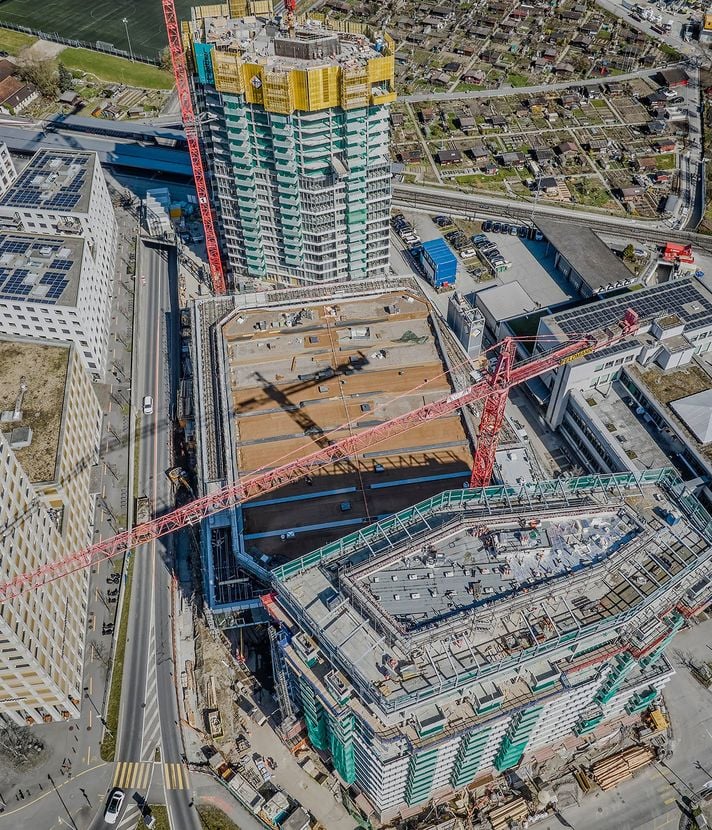 Pilatus Tower und Arena: So läuft die Megabaustelle