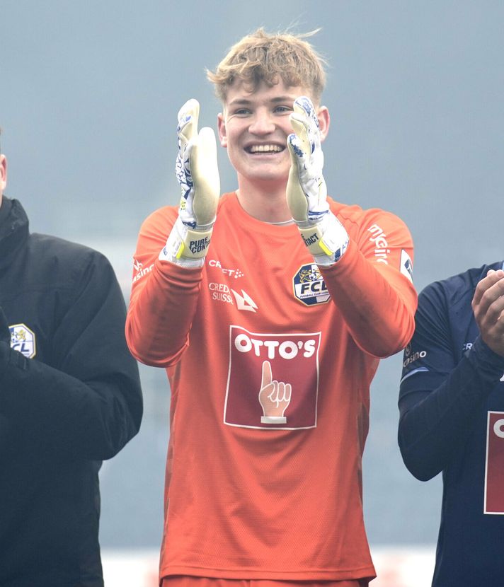 19-jähriger Pascal Loretz hütet gegen Servette das Tor