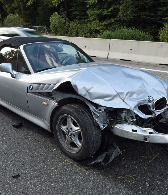 So kam es zum Unfall auf der Autobahn A2 bei Sursee