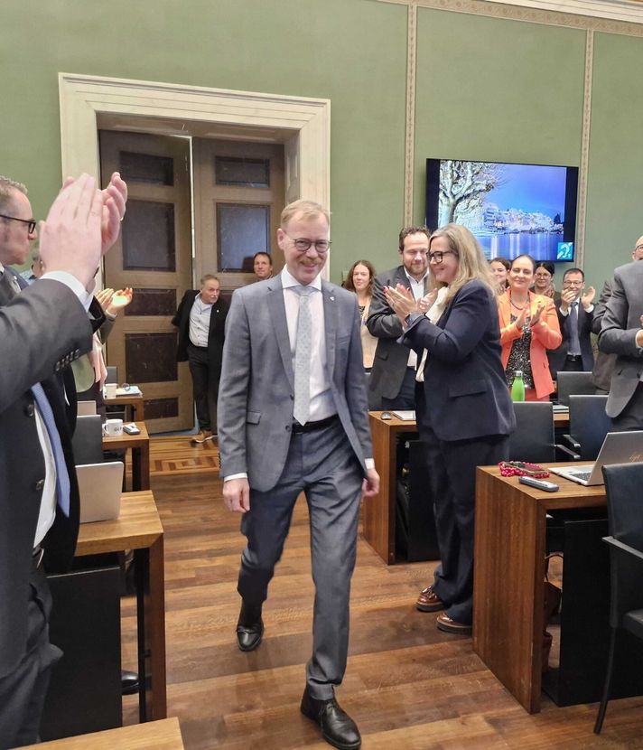 Stiller Protest zur Wahl des neuen Zuger Landammanns
