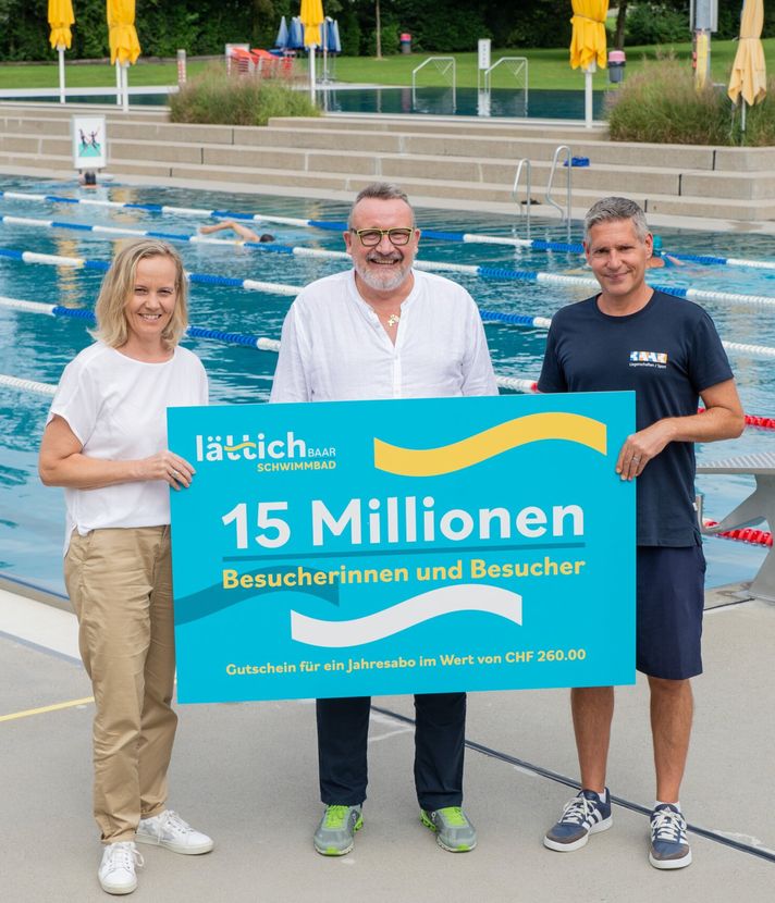 Badi Lättich: Das ist der 15-millionste Gast