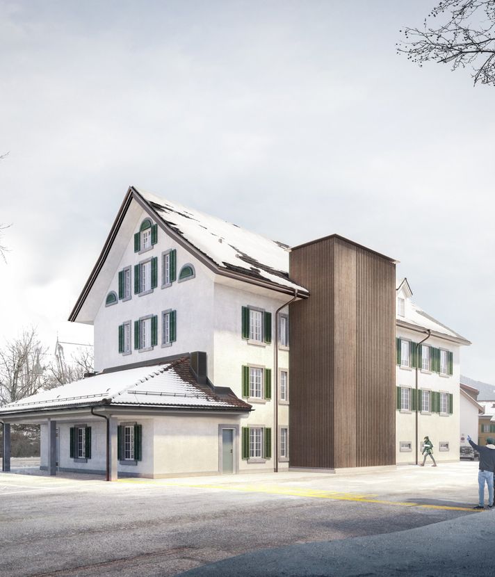 Oberägeri eröffnet bald mitten im Dorf ein Lagerhaus