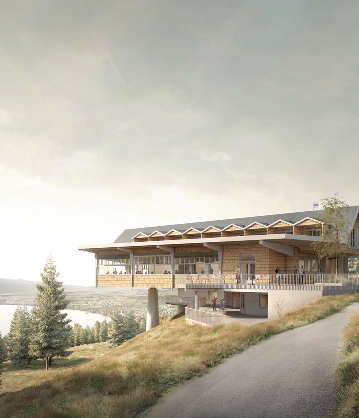 Zugerberg: So soll das neue Bergrestaurant aussehen