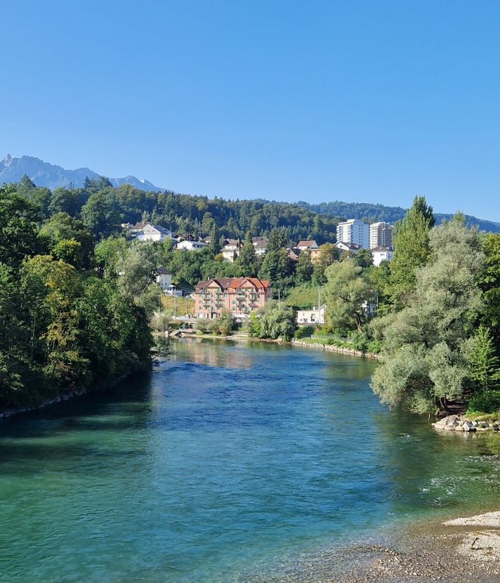 Neue Velobrücke über Reuss: Hier könnte sie hinkommen