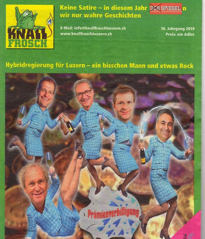 Wenn der Luzerner Regierungsrat im Rock daherkommt