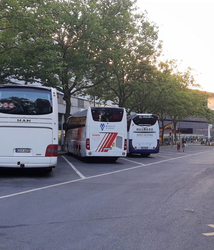 Auf der Luzerner Allmend entstehen Fernbus-Haltestellen
