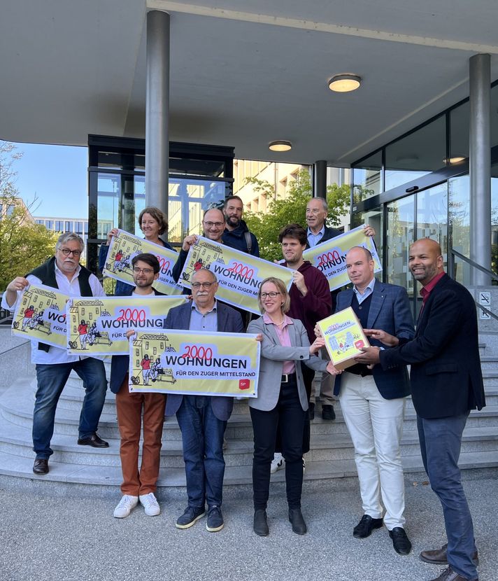 SP Stadt Zug lanciert Wohnungsinitiative