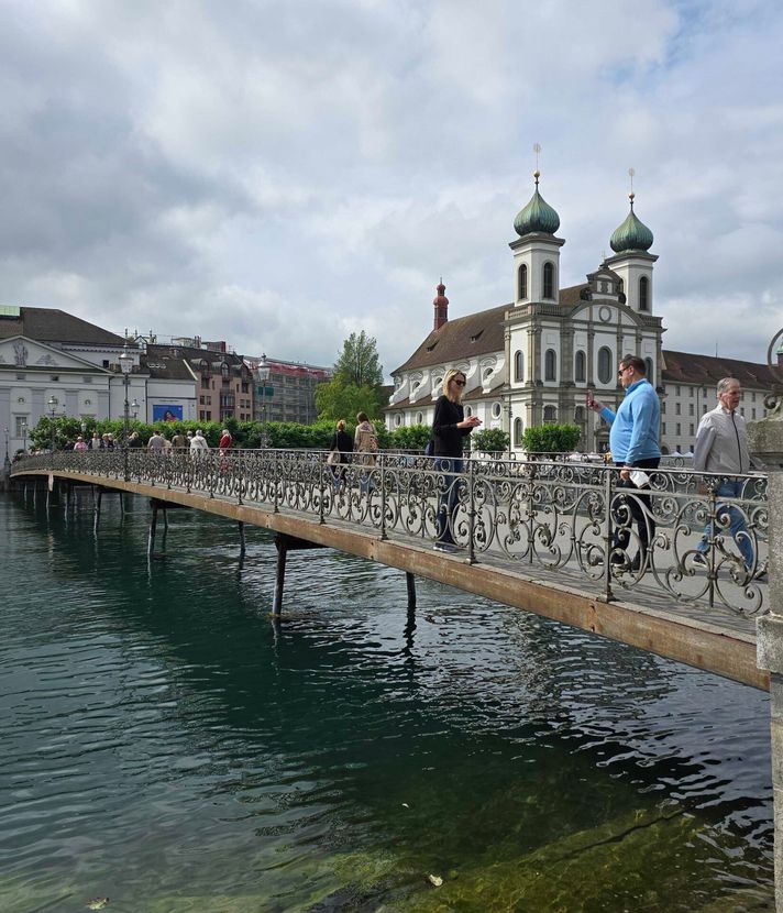 Darum bohrt die Stadt Luzern den Rathaussteg an