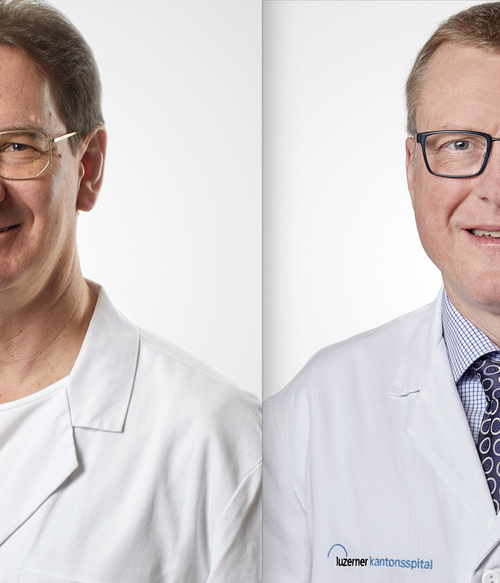 Das Luzerner Kantonsspital hat zwei neue Chefärzte