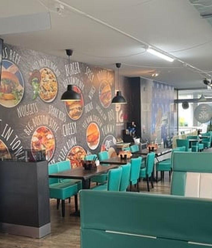 Imbiss für Burger und Pizza ist ab sofort zu vermieten