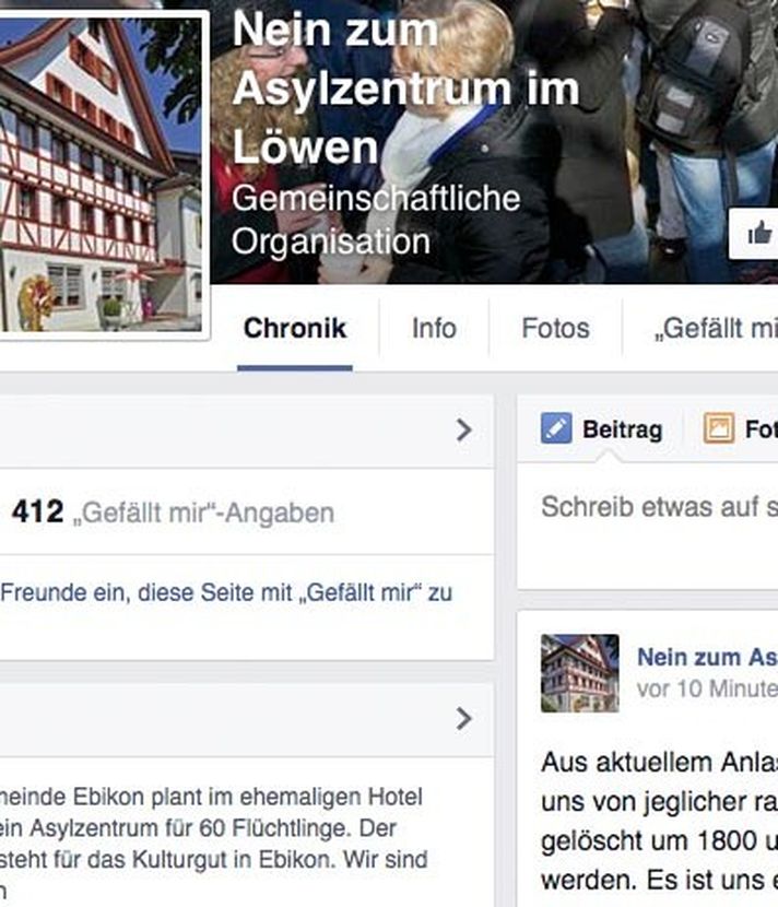 Das kurze und rassistische Leben einer Facebook-Seite