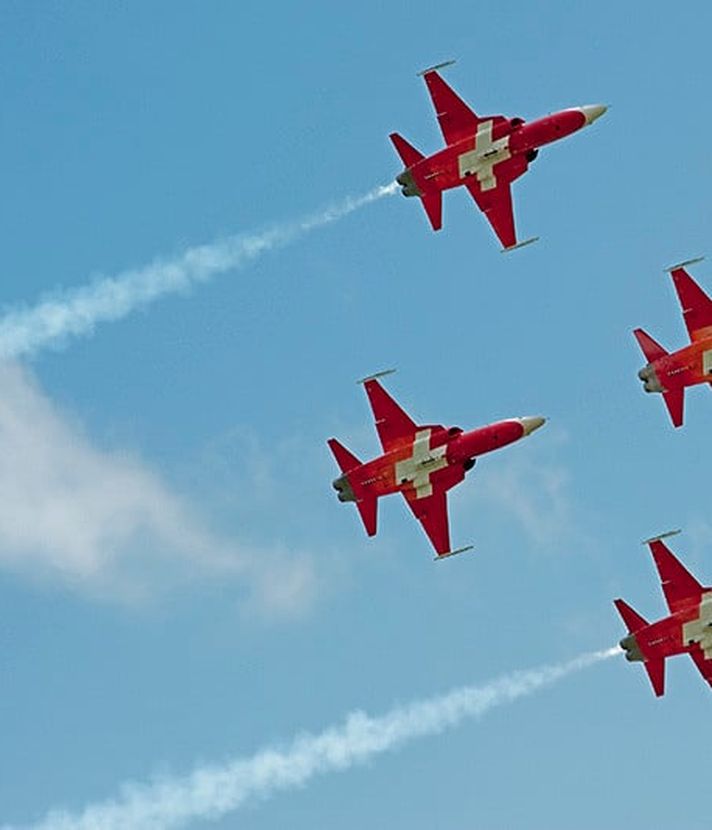 Patrouille Suisse: Wo kann man sich hier beschweren?