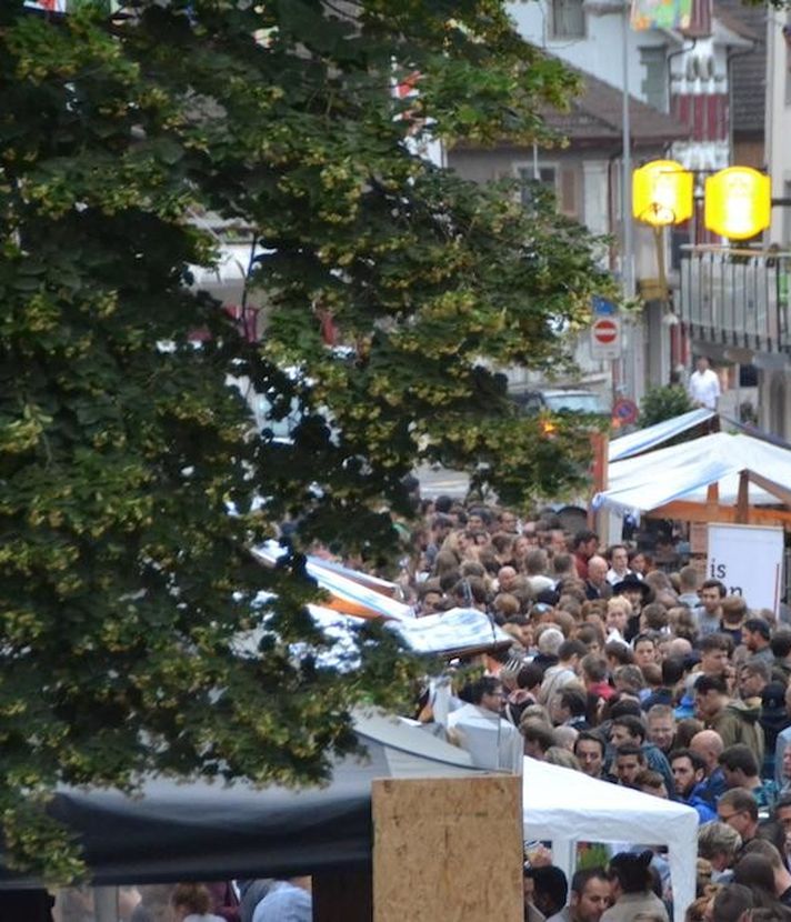 Grossandrang überrumpelt Anwohner