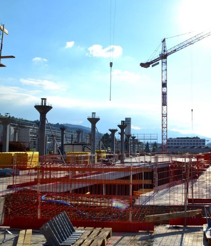 Es wird gebaut, was das Zeug hält