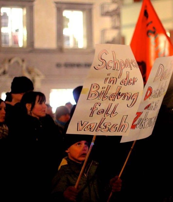 Protest gegen Sparwut wird immer lauter