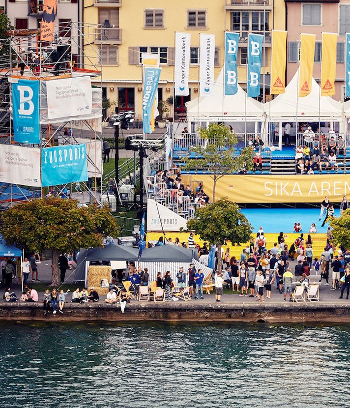 Das «Zug Sports Festival» zieht in die Einkauf-Allee Metalli ein