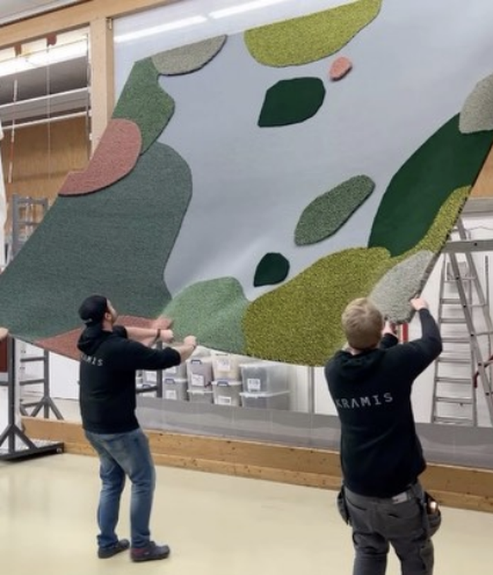 Luzerner Teppiche finden weltweit Anklang