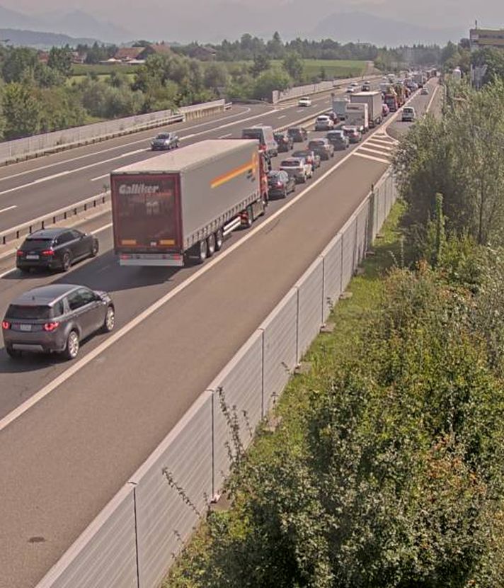 Unfall auf der A2: Verkehrschaos rund um Luzern