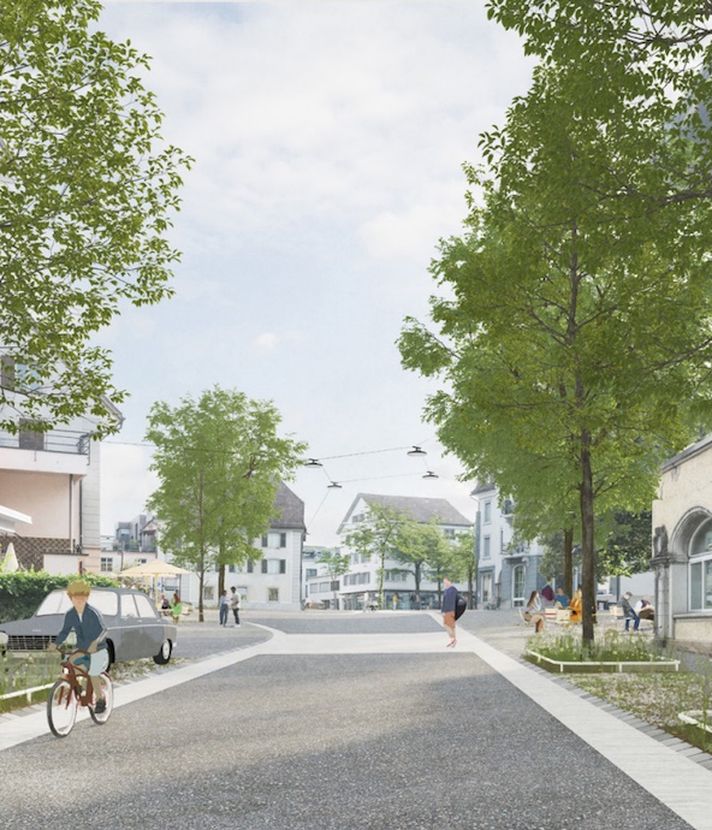 Die Chamer entscheiden, wie hübsch ihr Dorfzentrum wird