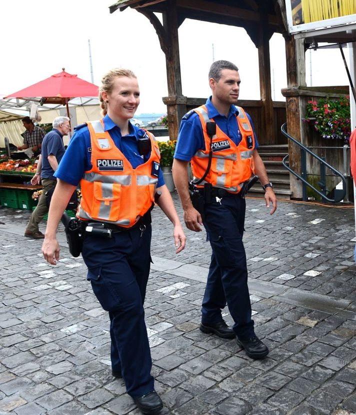 Polizei markiert mit «CityPlus» Präsenz