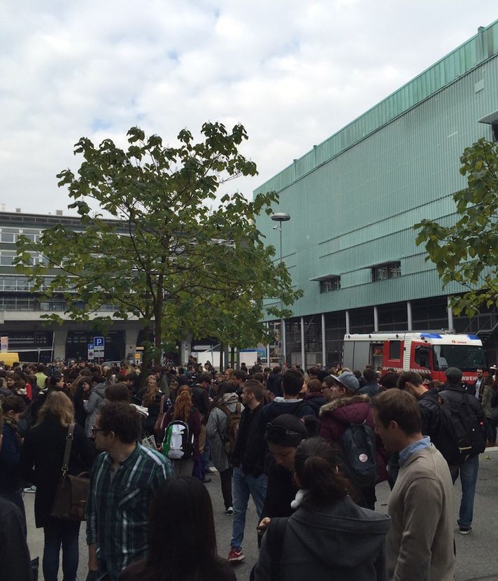 Feueralarm an der Uni