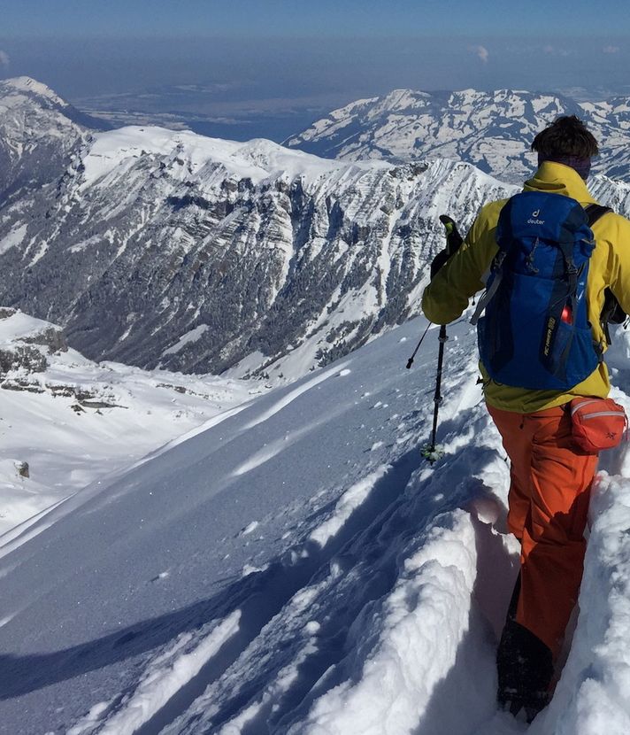 Skitour auf den Rossstock bei Riemenstalden