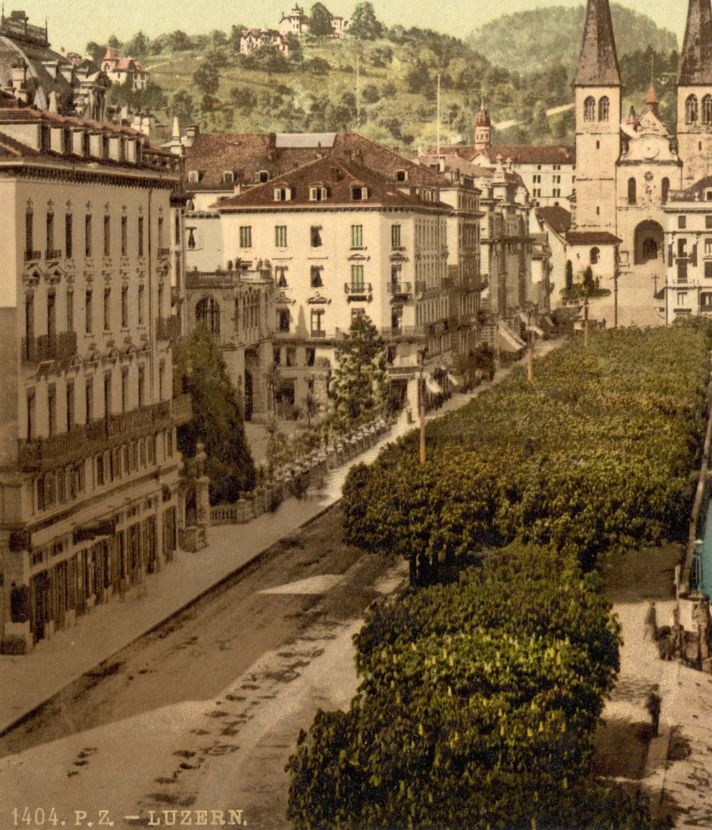 Luzern vibrierte schon 1850 dank Touristenströmen
