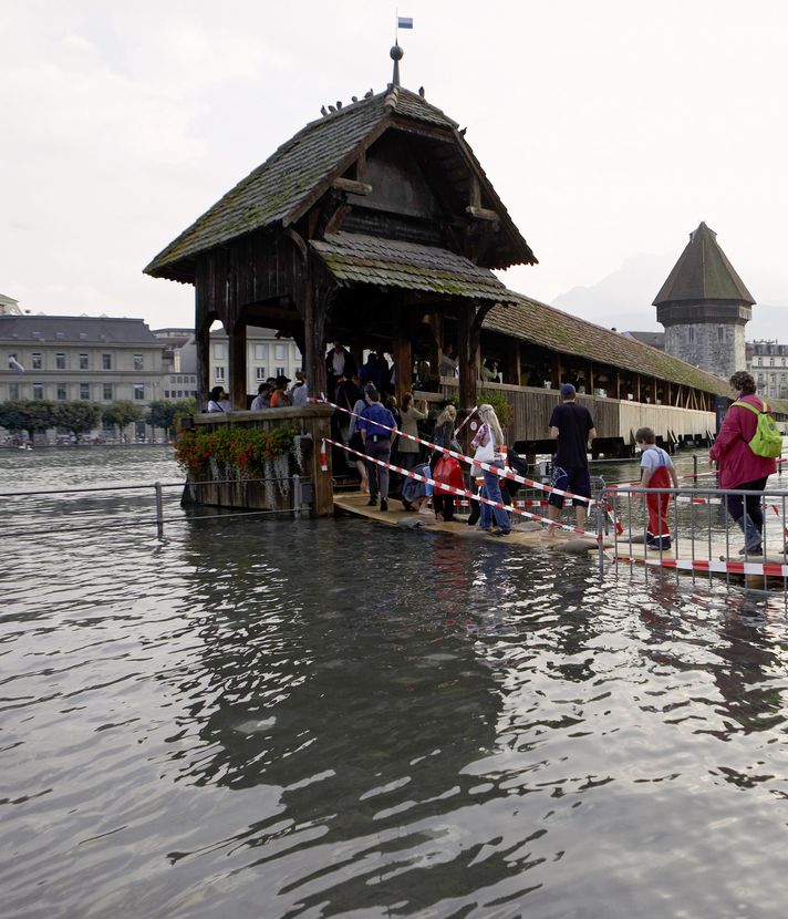 Hochwasser 2005: Als Luzern in den Fluten versank