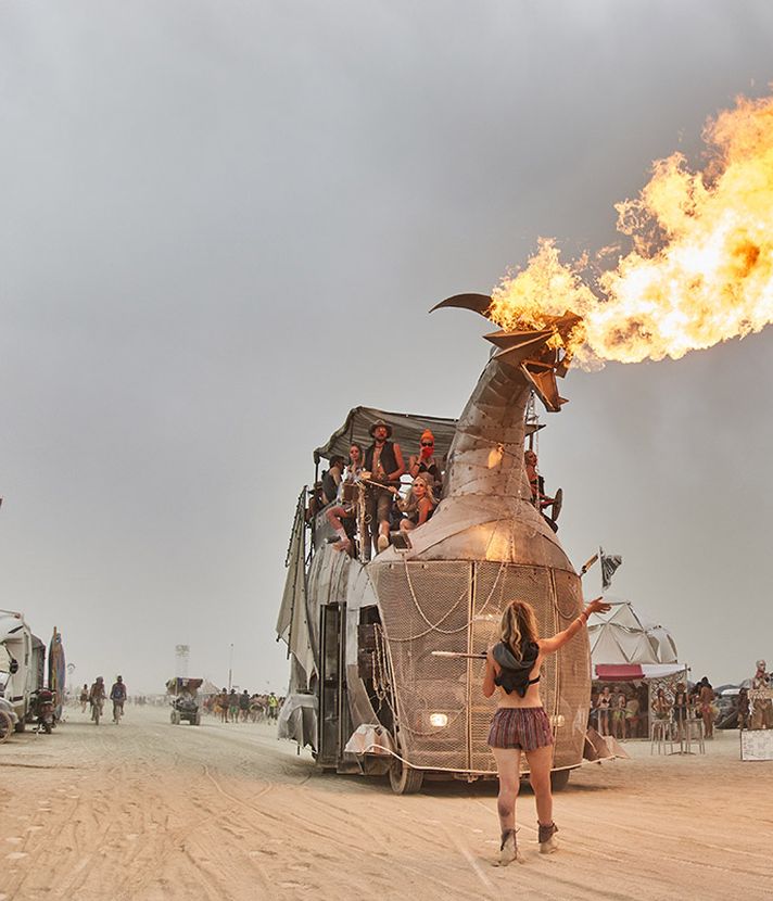 Verrückte Bilder eines verrückten Festivals