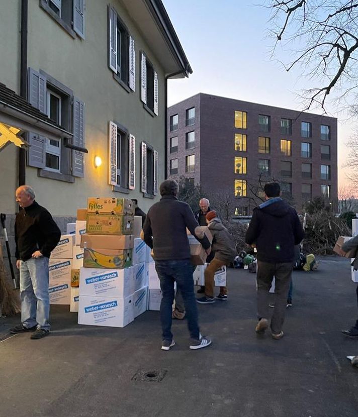 Schweizer Hilfskonvoi soll unter Beschuss geraten sein