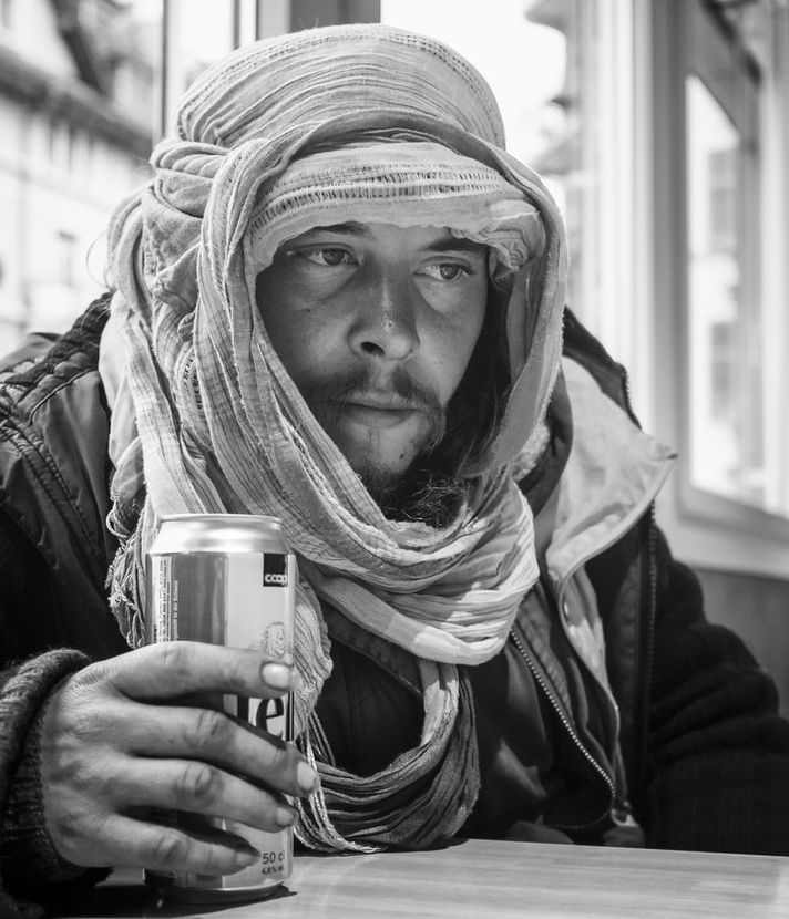 Luzerns bekanntester Obdachloser landet nach Zusammenbruch im Spital