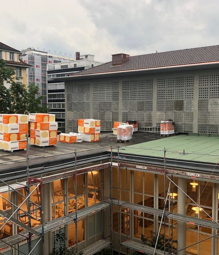Schon als Baustelle erstrahlt die Luzerner Bibliothek
