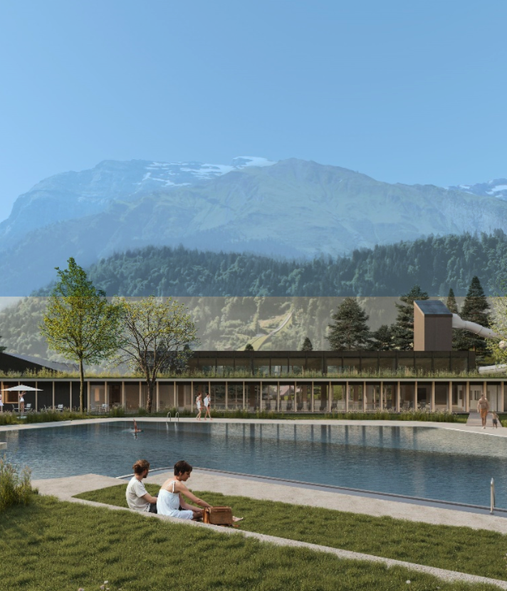 Sprudel mit Titlis-Blick: Engelberg plant neues Schwimmbad