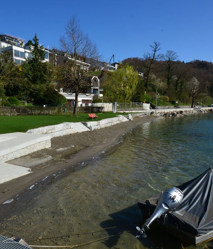 Barrieren weg – jetzt gehört der See in Horw wirklich allen