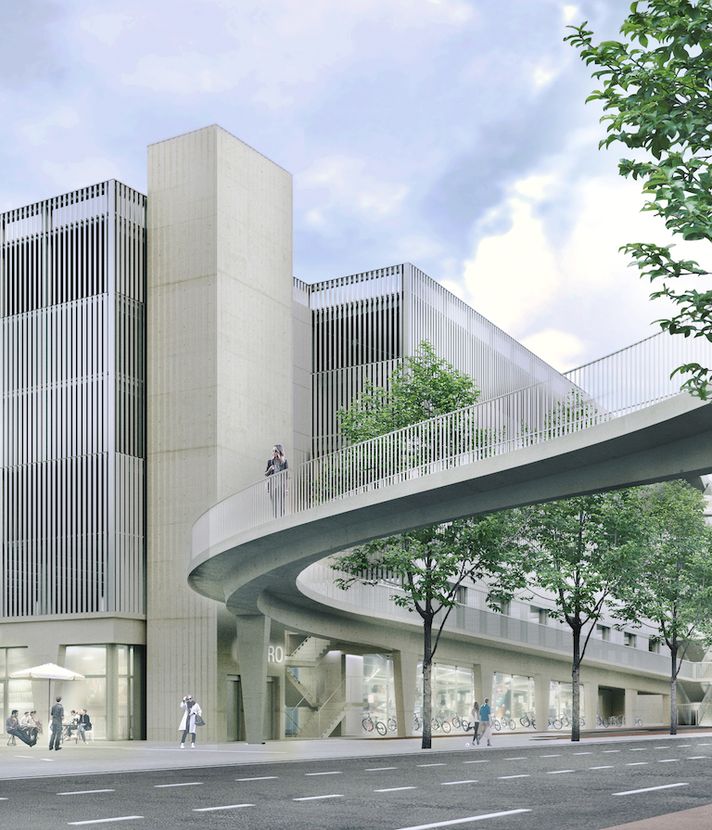Zug: «Parkhaus der Zukunft» kommt in der Gegenwart an
