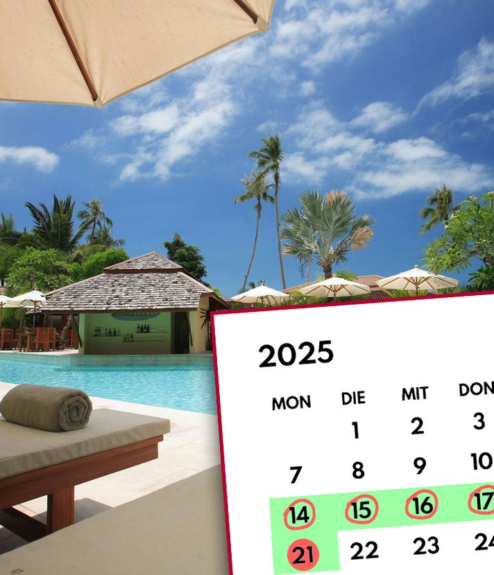 So legst du deine Ferientage 2025 optimal zwischen die Feiertage