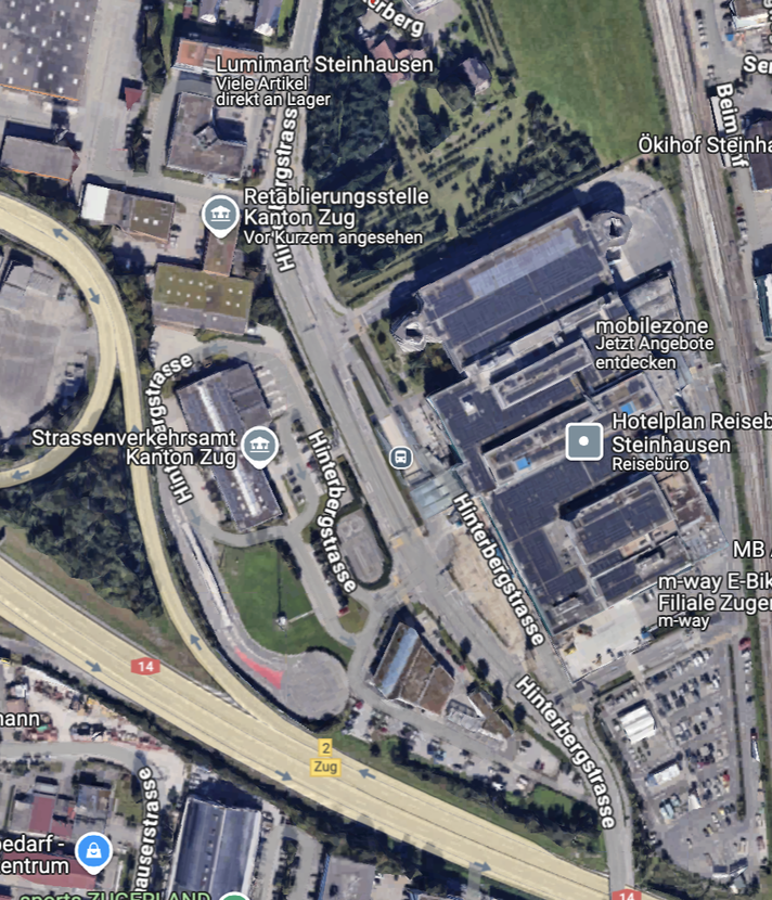 Hier plant Zug ein 46-Millionen-Franken-Provisorium